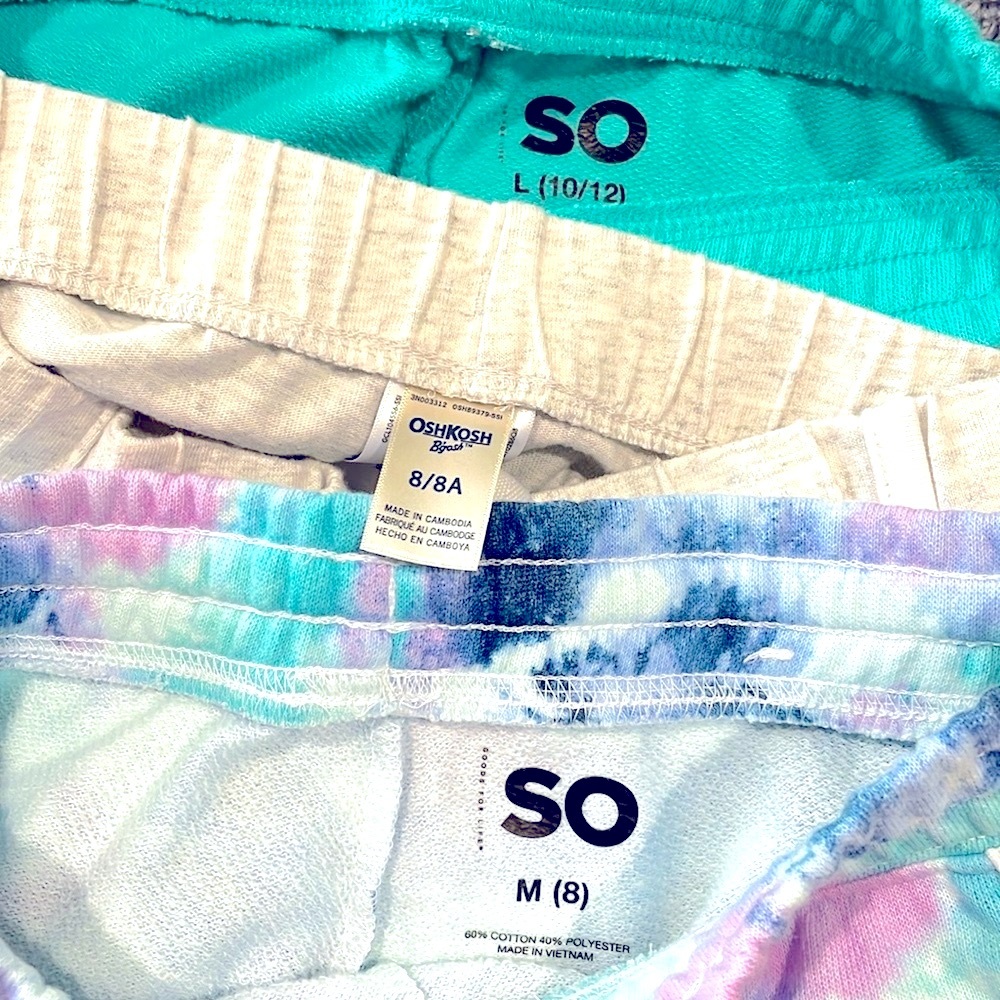 7 pieces bundle of shorts capris and skort girls size 8-10 mixed brands - Picture 12 of 16
